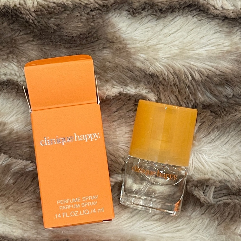 Clinique Happy Mini Perfume Fragrance Spray .14 fl oz
